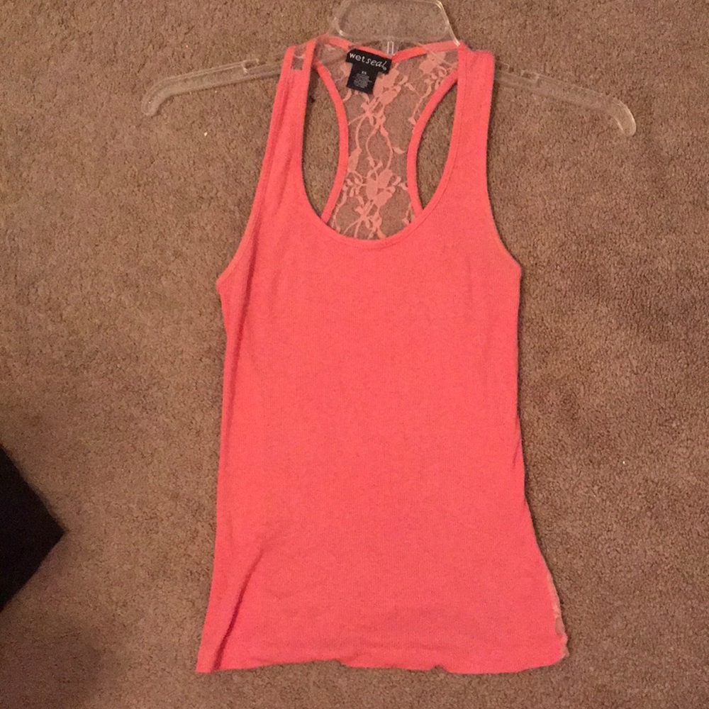 Wet Seal Peach Tank Top